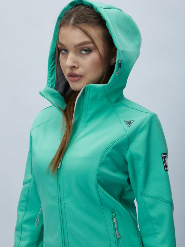 Women's windbreaker MTFORCE spring green 22210Z